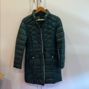 Green Quilted Women's Jacket